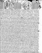 particolare della bolla papale