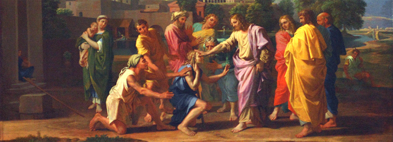 Nicolas Poussin - Il cieco di Gerico